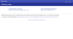 Desktop Screenshot of nativityapp.com